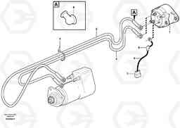 53506 Cable harness, alternator L150E S/N 6005 - 7549 S/N 63001 - 63085, Volvo Construction Equipment