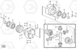 3859 Differential. Rear BL71, Volvo Construction Equipment