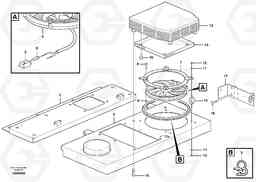 42229 Engine cover. L180D HIGH-LIFT, Volvo Construction Equipment