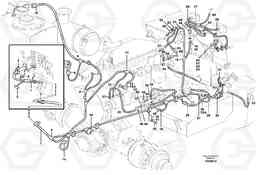 61964 Cable harnesses, rear L180D HIGH-LIFT, Volvo Construction Equipment