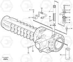 3867 Brake operation rear BL71, Volvo Construction Equipment