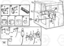 66883 Cable harnesses, cab A30C, Volvo Construction Equipment