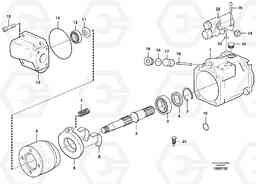 96744 Hydraulic pump A30E, Volvo Construction Equipment