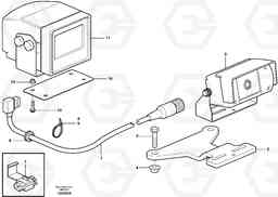 30463 Camera inclusive monitor A20C SER NO 3052-, Volvo Construction Equipment