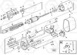 17631 Starter motor L180C S/N 2533-SWE, 60465-USA, Volvo Construction Equipment