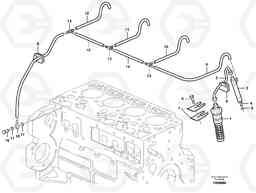 46295 Fuel lines and injectors EC140B, Volvo Construction Equipment