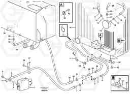 25089 Hoses to fan drive L120E S/N 16001 - 19668 SWE, 64001- USA, 70701-BRA, Volvo Construction Equipment