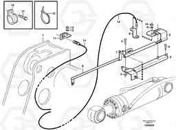 37481 Bucket positioner and boom kickout L110E S/N 1002 - 2165 SWE, 60001- USA,70201-70257BRA, Volvo Construction Equipment