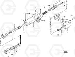 49781 Engine speed control EW140 SER NO 1001-1487, Volvo Construction Equipment
