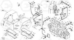 1634 Noise screening L45B TYPE 194, 195 SER NO - 1499, Volvo Construction Equipment