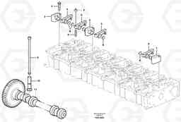 6044 Valve mechanism EC180B, Volvo Construction Equipment