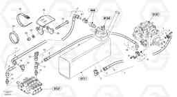 69833 Lines - rear vehicle L30B TYPE 183, 185 SER NO - 2999, Volvo Construction Equipment