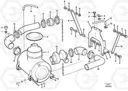 33863 Air filter with fitting parts L330E, Volvo Construction Equipment