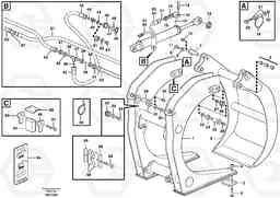 87555 Sorting grapple ATTACHMENTS ATTACHMENTS WHEEL LOADERS GEN. D - E, Volvo Construction Equipment