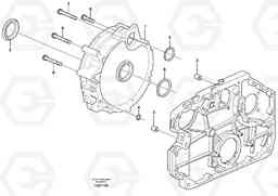 1913 Flywheel housing L120E S/N 16001 - 19668 SWE, 64001- USA, 70701-BRA, Volvo Construction Equipment