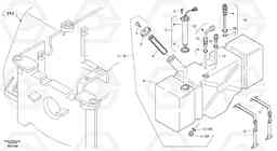 25128 Fuel tank L40B TYPE 191, 192 SER NO - 1499, Volvo Construction Equipment