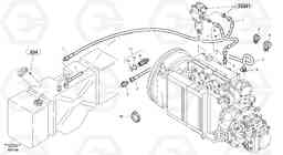 25129 Fuel pipes L40B TYPE 191, 192 SER NO - 1499, Volvo Construction Equipment