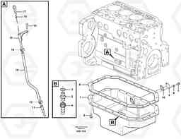 28652 Oil sump EC140B, Volvo Construction Equipment