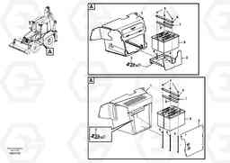 40321 Battery box with fitting parts BL71, Volvo Construction Equipment