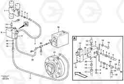 66108 Parking brake L120E S/N 16001 - 19668 SWE, 64001- USA, 70701-BRA, Volvo Construction Equipment