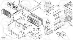 35359 Heater L32B TYPE 184, Volvo Construction Equipment