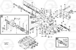 79117 Control valve, swivel EW160 SER NO 1001-1912, Volvo Construction Equipment