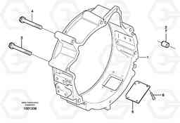 35847 Flywheel housing G700B MODELS S/N 35000 -, Volvo Construction Equipment