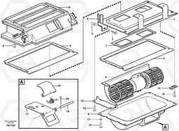 4053 Air distribution - inlet and air return A35D, Volvo Construction Equipment