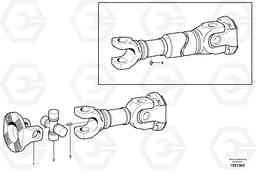 91151 Propeller shaft L220E SER NO 4003 - 5020, Volvo Construction Equipment