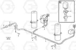57974 Cable harness, boom suspension system L180E HIGH-LIFT S/N 5004 - 7398, Volvo Construction Equipment