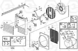 90583 Fan and fan shroud L120D, Volvo Construction Equipment