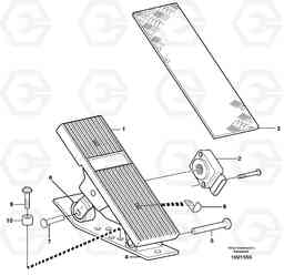22707 Accelerator pedal L330E, Volvo Construction Equipment
