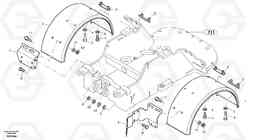29780 Mudflap rear L25B TYPE 175 SER NO - 0499, Volvo Construction Equipment