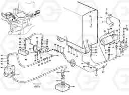 11631 Secondary steering system. L150E S/N 6005 - 7549 S/N 63001 - 63085, Volvo Construction Equipment