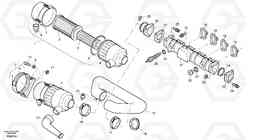 38419 Suction system, filter L25B TYPE 175 SER NO - 0499, Volvo Construction Equipment