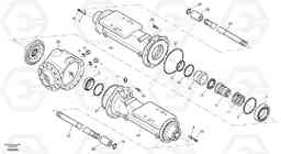 1585 Housing - rear axle L20B TYPE 170 SER NO 0500 -, Volvo Construction Equipment