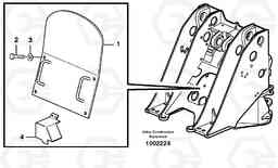 62924 Coverplates L180E HIGH-LIFT S/N 5004 - 7398, Volvo Construction Equipment