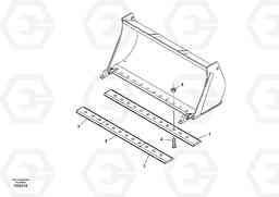 621 Bolt-on cutting edge L20B TYPE 170 SER NO 0500 -, Volvo Construction Equipment