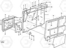 63173 Side hatches L220E SER NO 2001 - 3999, Volvo Construction Equipment