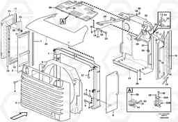 88495 Radiator casing L220E SER NO 2001 - 3999, Volvo Construction Equipment
