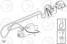 81681 Cable harness, alternator L110E S/N 1002 - 2165 SWE, 60001- USA,70201-70257BRA, Volvo Construction Equipment