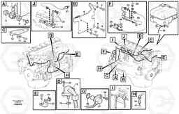 31786 Cable harness, engine ECU G700B MODELS S/N 35000 -, Volvo Construction Equipment