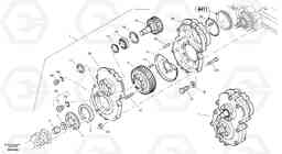 40220 Gearbox assy L30B TYPE 183, 185 SER NO - 2999, Volvo Construction Equipment