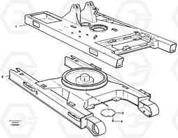 28733 Frame EC200 SER NO 2760-, Volvo Construction Equipment