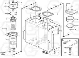 30414 Hydraulic oil tank L120E S/N 16001 - 19668 SWE, 64001- USA, 70701-BRA, Volvo Construction Equipment