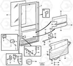 97582 Door L70E, Volvo Construction Equipment