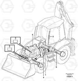 33896 Product identification plate BL71, Volvo Construction Equipment