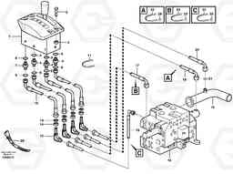 91664 Servo system, tipper control A25E, Volvo Construction Equipment