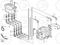 98076 Servo system, tipper control A40D, Volvo Construction Equipment