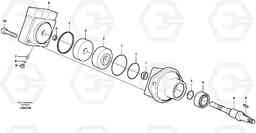 56431 Hydraulic motor. L150E S/N 6005 - 7549 S/N 63001 - 63085, Volvo Construction Equipment